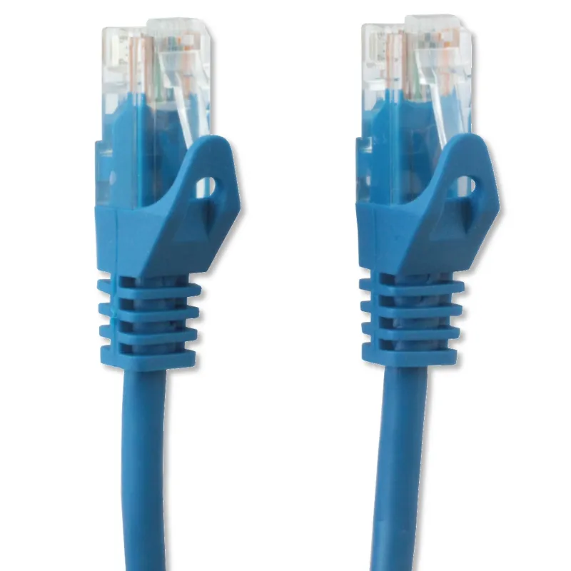 Cavo di Rete Patch in Rame Cat.6 Blu UTP 0,3m