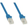 Cavo di Rete Patch in Rame Cat.6 Blu UTP 0,5m