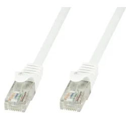 Cavo di Rete Patch in Rame Cat.6 Bianco UTP 3m