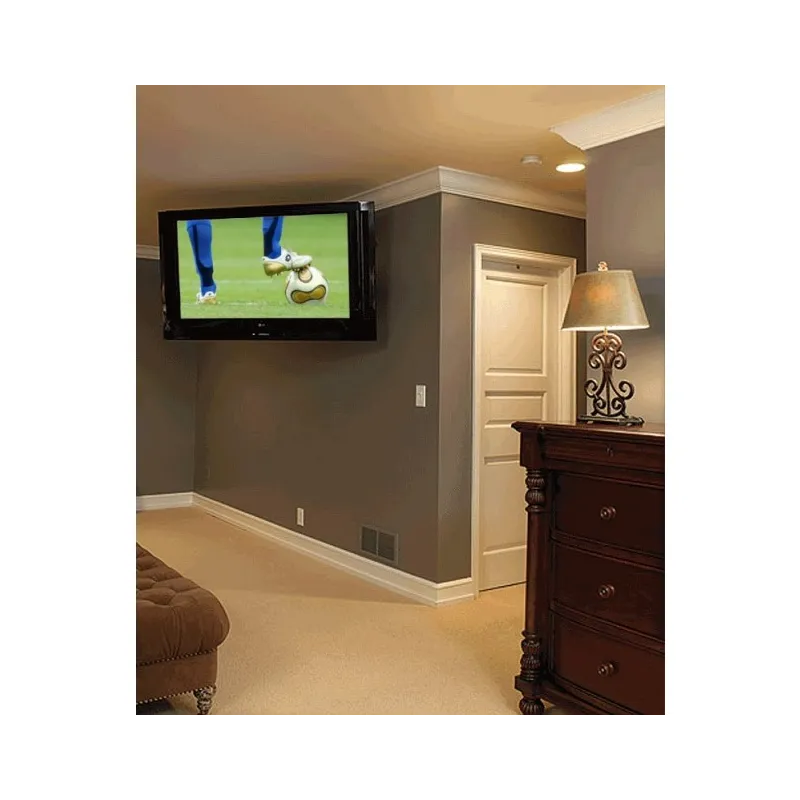 Supporto a muro per TV LED LCD 23 - 42'' inclinabile 2 snodi nero