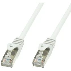 Cavo di rete Patch in rame Cat.6 Bianco SFTP LSZH 1m