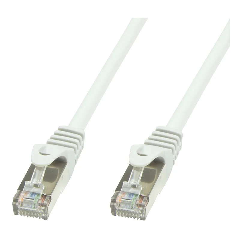 Cavo di rete Patch in rame Cat.6 Bianco SFTP LSZH 1,5m