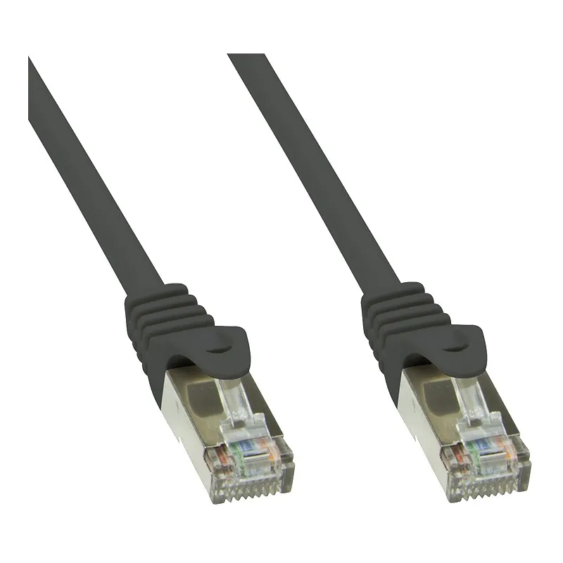 Cavo di rete Patch in rame Cat.6 Nero SFTP LSZH 2m