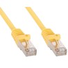Cavo di rete Patch in rame Cat.6 Giallo SFTP LSZH 2m