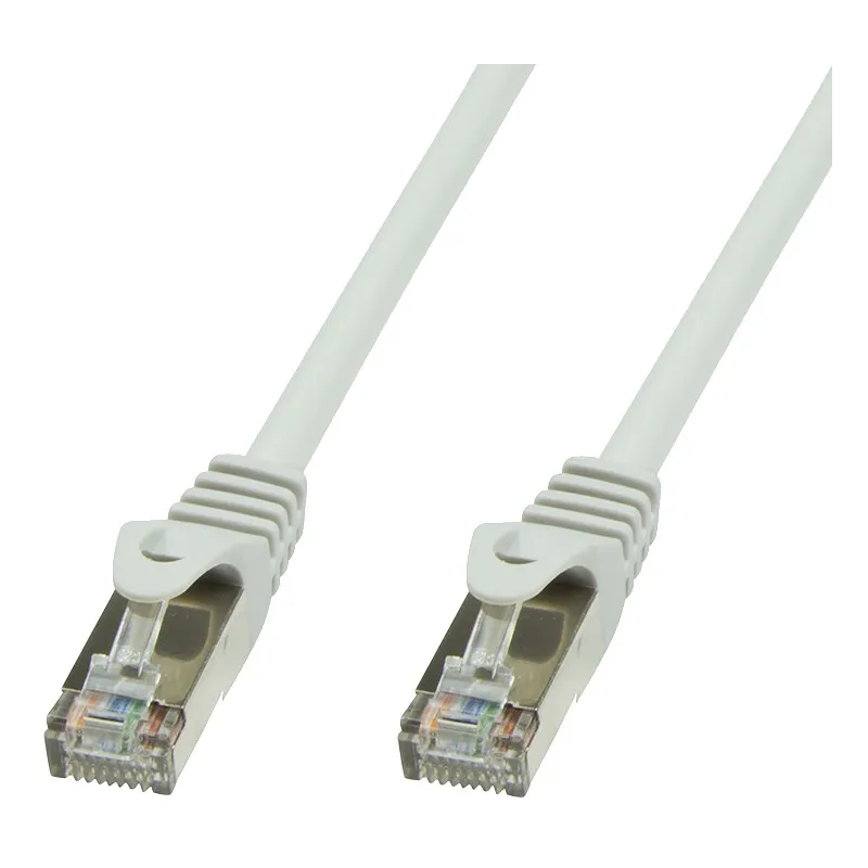 Cavo di rete Patch in rame Cat.6 Grigio SFTP LSZH 15m