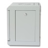 Armadio Rack 10'' a muro 6 unit&agrave; con pannelli asportabili Grigio 