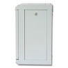 Armadio Rack 10'' a muro 9 unit&agrave; con pannelli asportabili Grigio 