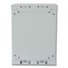 Armadio Rack 10'' a muro 9 unit&agrave; con pannelli asportabili Grigio 