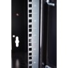 Armadio Rack 10'' a muro 9 unit&agrave; con pannelli asportabili Grigio 