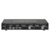 Switch KVM 2 porte DisplayPort1.2 per doppio Monitor 