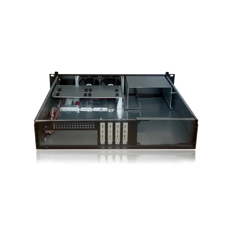 Chassis Industriale Rack 19''/Desktop 2U Ultra-compatto 
