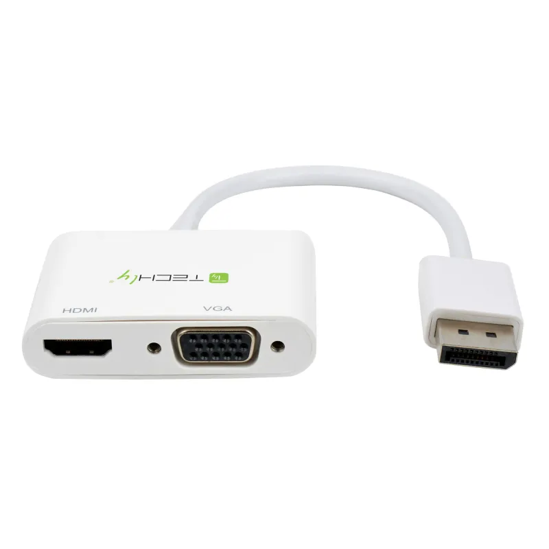Adattatore DisplayPort ad HDMI/VGA 4K