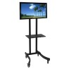 Supporto mobile da pavimento per TV LED/LCD 32-70'' con mensola  