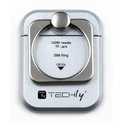 Anello e Supporto per Smartphone Silver