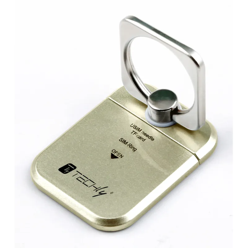Anello e Supporto per Smartphone Oro