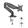 Supporto da Scrivania per Monitor 13-27'' con USB e audio 