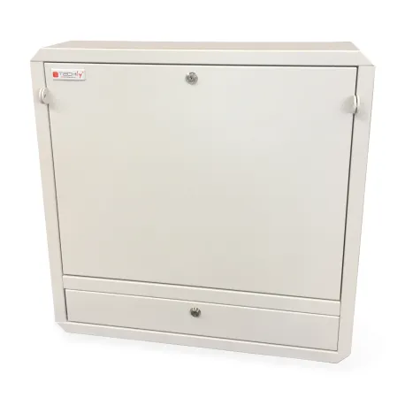 Box di Sicurezza per Notebook e Accessori per LIM con predisposizione per lucchetto Grigio 
