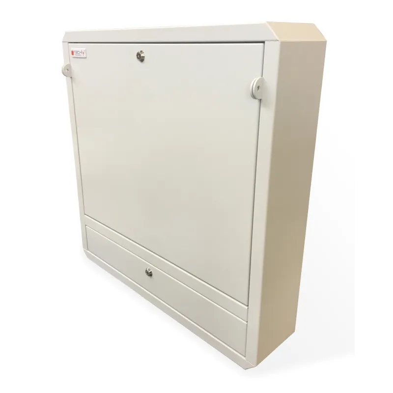 Box di Sicurezza per Notebook e Accessori per LIM con predisposizione per lucchetto Grigio 