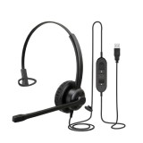 Cuffia USB -A mono Ezlight Pro wideband cancellazione di rumore