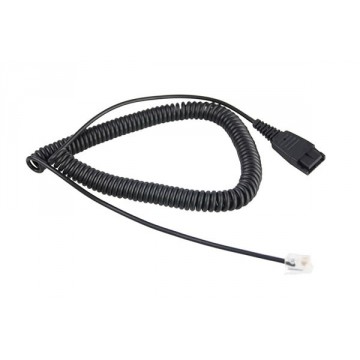 Cavo plug RJ9 EZD-QD002A per cuffie Ezlight su Grandstream Yealink Snom