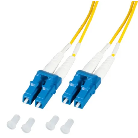 Cavo Fibra Ottica LC/LC 9/125 Monomodale 0,5m Diametro 1.2mm OS2