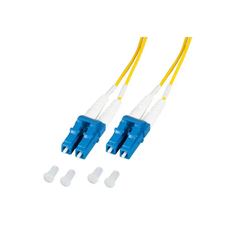 Cavo Fibra Ottica LC/LC 9/125 Monomodale 1m Diametro 1.2mm OS2