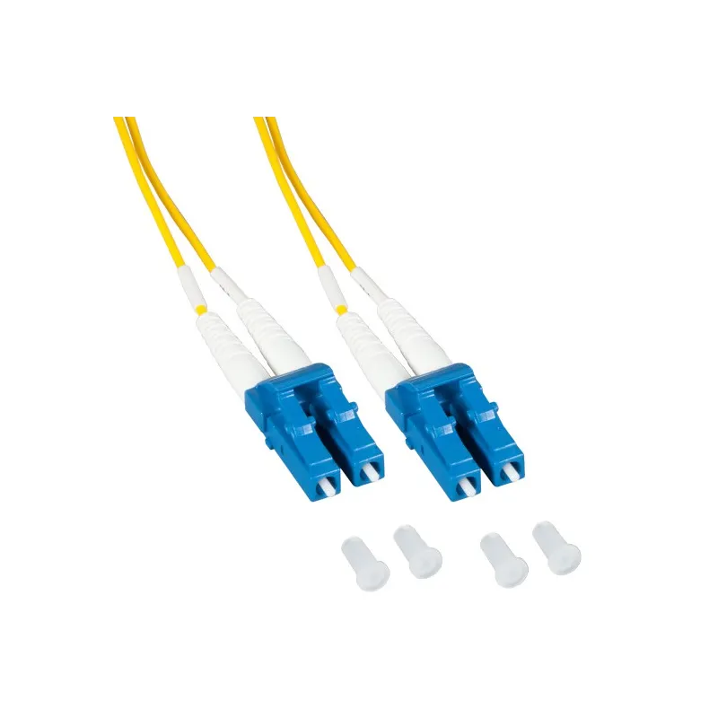 Cavo Fibra Ottica LC/LC 9/125 Monomodale 1m Diametro 1.2mm OS2