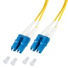 Cavo Fibra Ottica LC/LC 9/125 Monomodale 10m Diametro 1.2mm OS2