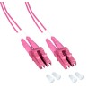 Cavo Fibra Ottica LC/LC 50/125 Multimodale 2m Diametro 1.2mm OM4