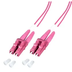 Cavo Fibra Ottica LC/LC 50/125 Multimodale 3m Diametro 1.2mm OM4