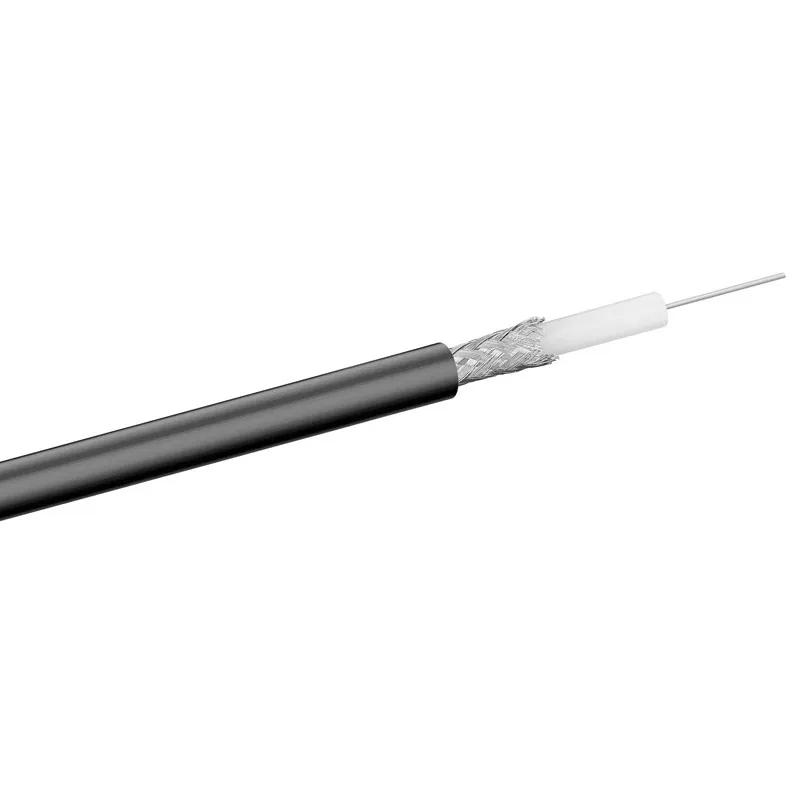 Cavo Coassiale Ethernet RG58 50 Ohm Schermato 100m 