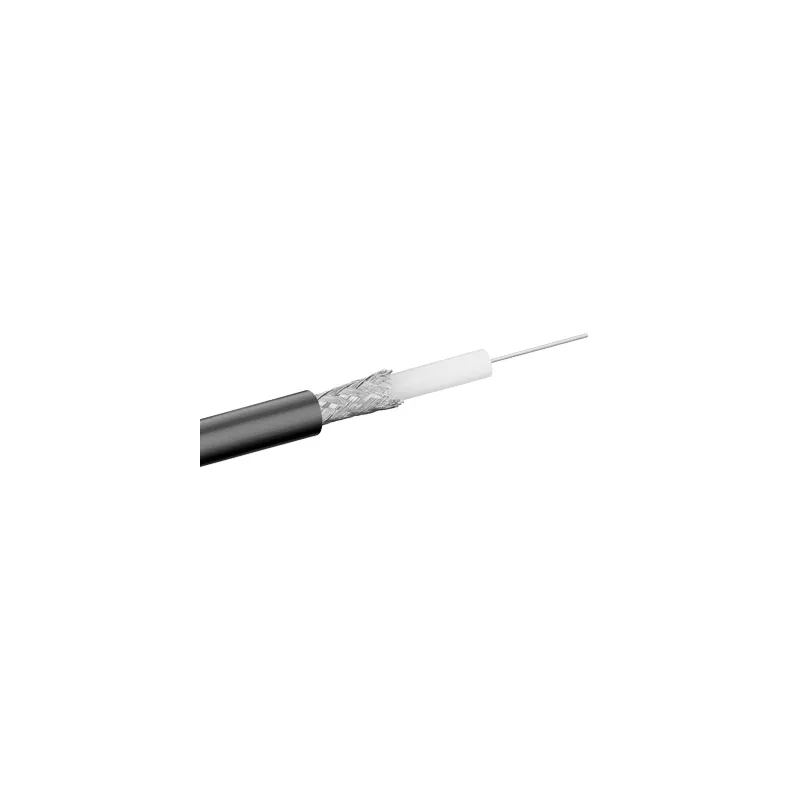 Cavo Coassiale Ethernet RG58 50 Ohm Schermato 100m 