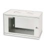  Armadio Rack 19'' a muro 6 unit&agrave; prof. 320 Grigio Assemblato