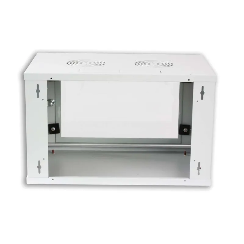  Armadio Rack 19'' a muro 6 unit&agrave; prof. 320 Grigio Assemblato