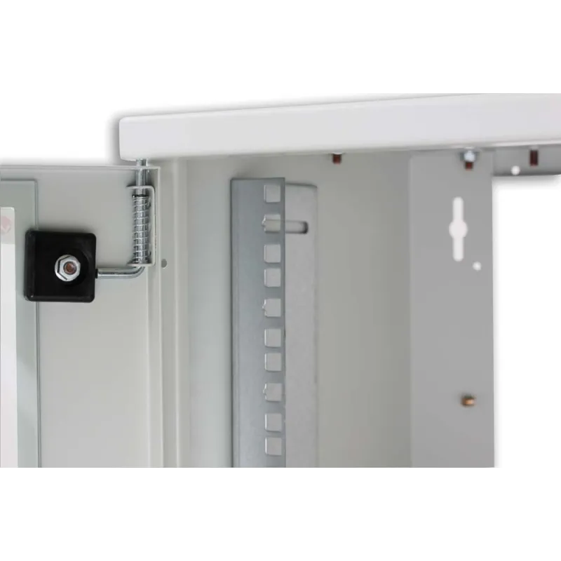  Armadio Rack 19'' a muro 6 unit&agrave; prof. 320 Grigio Assemblato