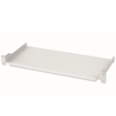 Mensola per Rack 19'' 200 mm 1U Grigia 2 punti 