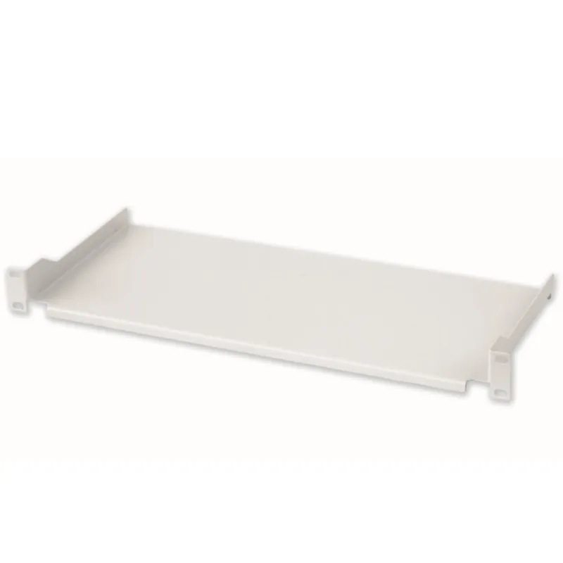 Mensola per Rack 19'' 200 mm 1U Grigia 2 punti 