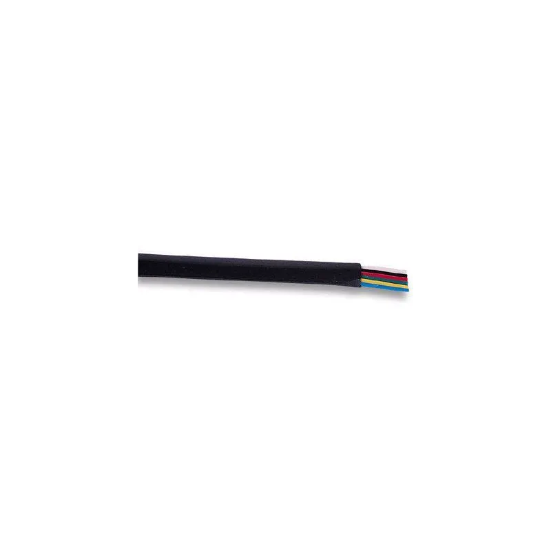 Cavo Telefonico Cavo 6 poli 100 m Nero