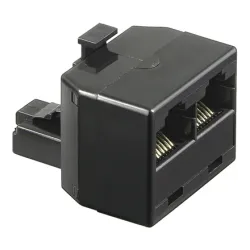 Accoppiatore telefonico 8P8C M a 2x 8P8C F