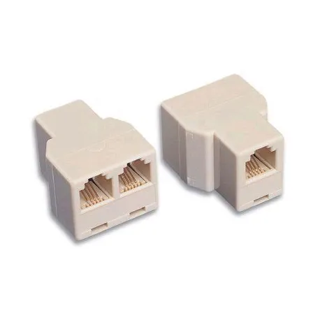 Accoppiatore telefonico 2x 6P6C F a 6P6C F