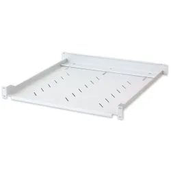 Mensola per Rack 19'' 600 mm 2U Grigia 4 punti