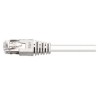 Cavo di rete Patch in Rame Cat. 5e Bianco UTP 0,5 mt