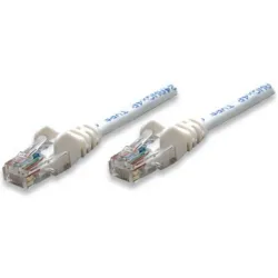 Cavo di rete Patch in Rame Cat. 5e Bianco UTP 3 mt