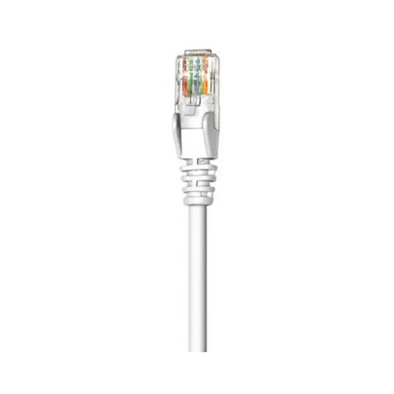 Cavo di rete Patch in Rame Cat. 5e Bianco UTP 2 mt