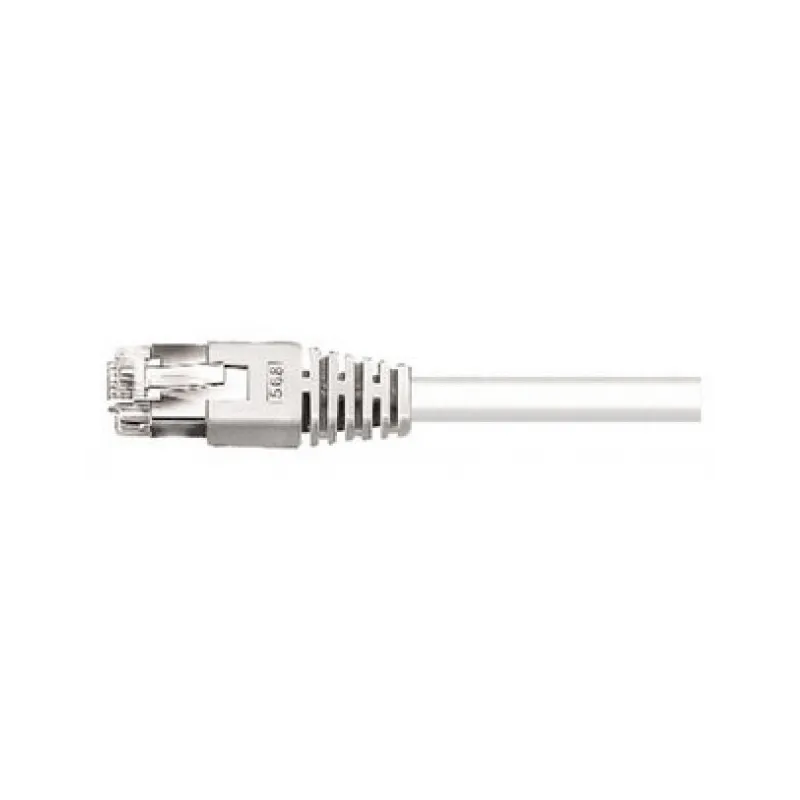 Cavo di rete Patch in Rame Cat. 5e Bianco UTP 15 mt