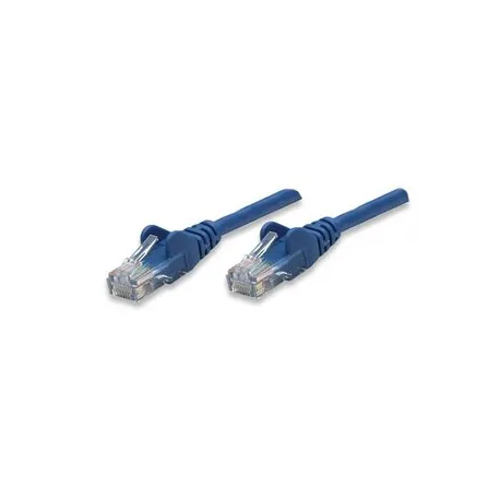 Cavo di rete Patch in Rame Cat. 5e Blu UTP 0,5 mt