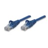 Cavo di rete Patch in Rame Cat. 5e Blu UTP 0,5 mt