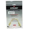 Cavo di rete Patch in Rame Cat. 5e Giallo UTP 0,5 mt