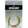 Cavo di rete Patch in Rame Cat. 5e Giallo UTP 2 mt