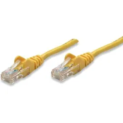 Cavo di rete Patch in Rame Cat. 5e Giallo UTP 5 mt